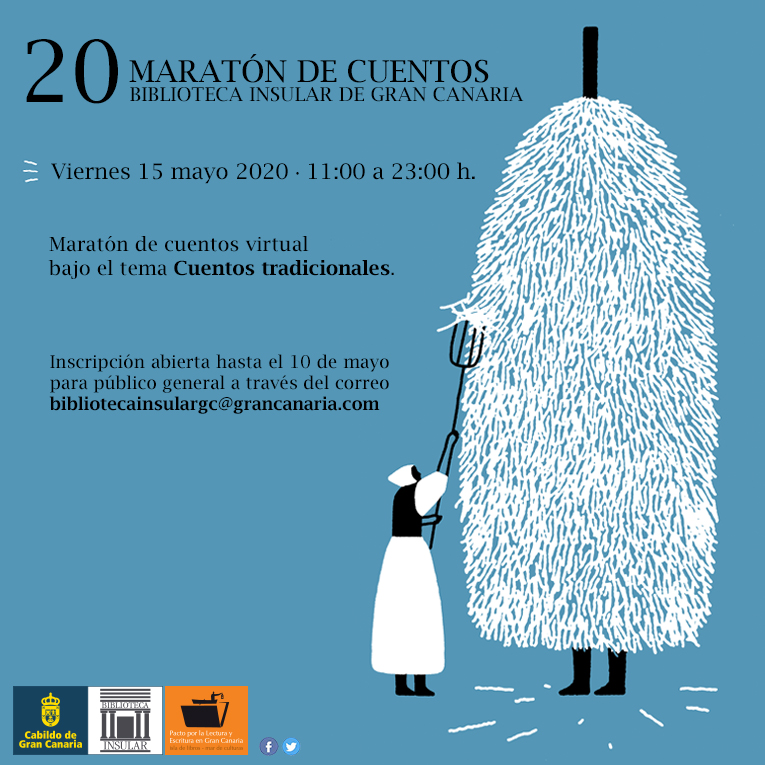 Se celebra la 20º edición del Maratón de Cuentos de la Biblioteca Insular de Gran Canaria, al abrigo de las redes. post thumbnail image