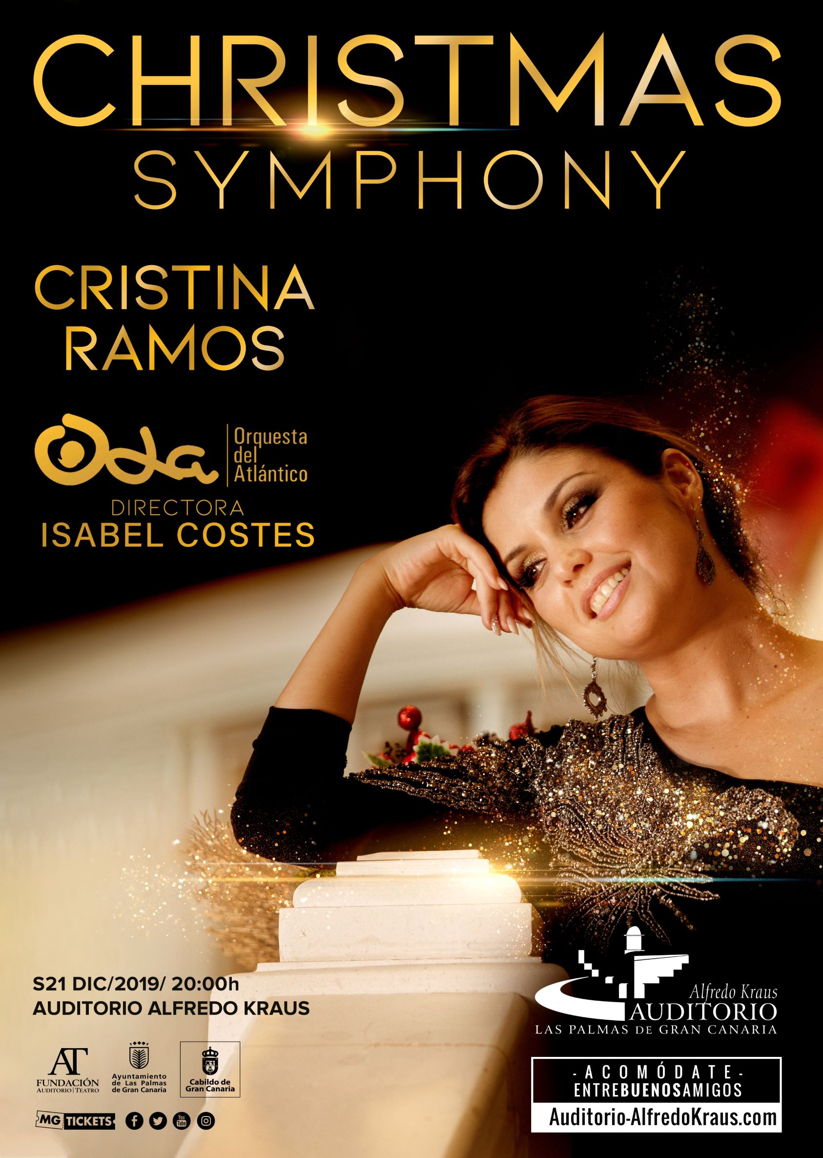 Navidades con Cristina Ramos en el Auditorio Alfredo Kraus post thumbnail image