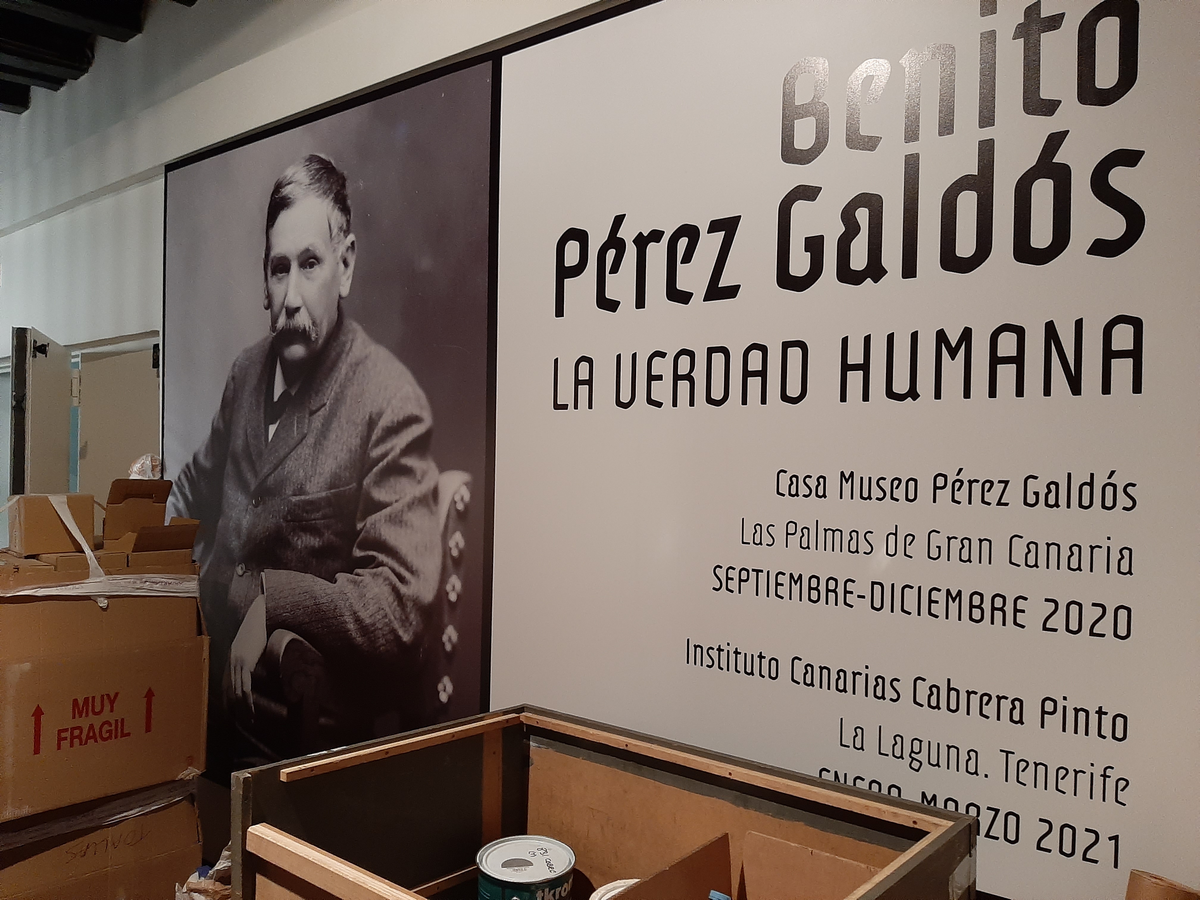 La muestra ‘Benito Pérez Galdós, la verdad humana’ ultima su proceso de montaje post thumbnail image